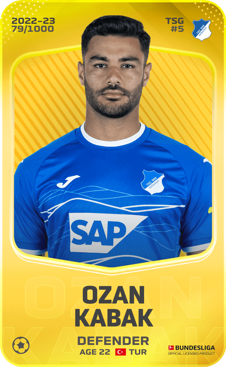 Ozan Kabak 2022-23 • Limited 79/1000