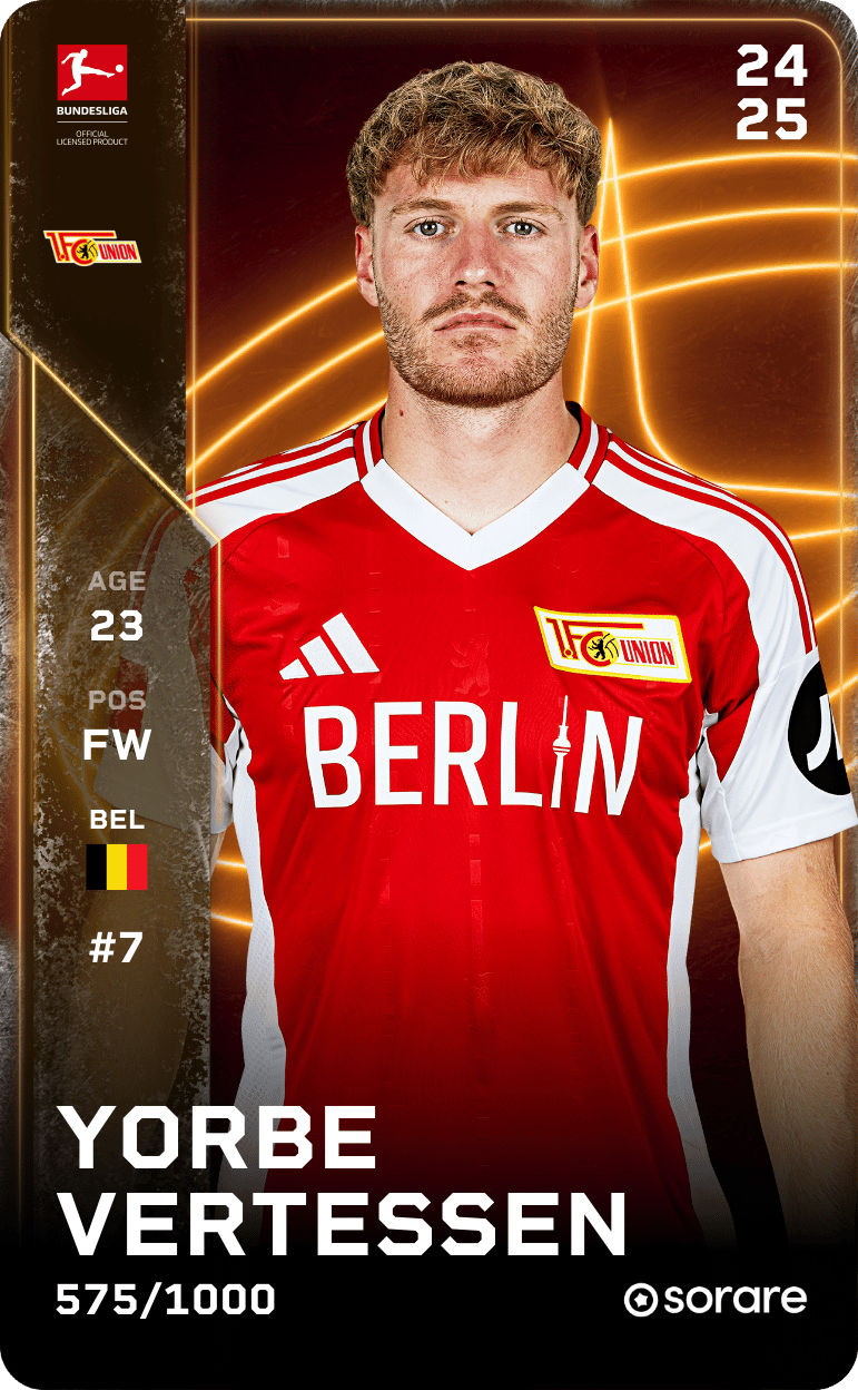 Yorbe Vertessen 2024-25 • Limited 575/1000