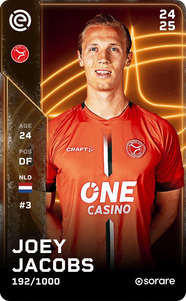 Joey Jacobs 2024-25 • Limited 192/1000