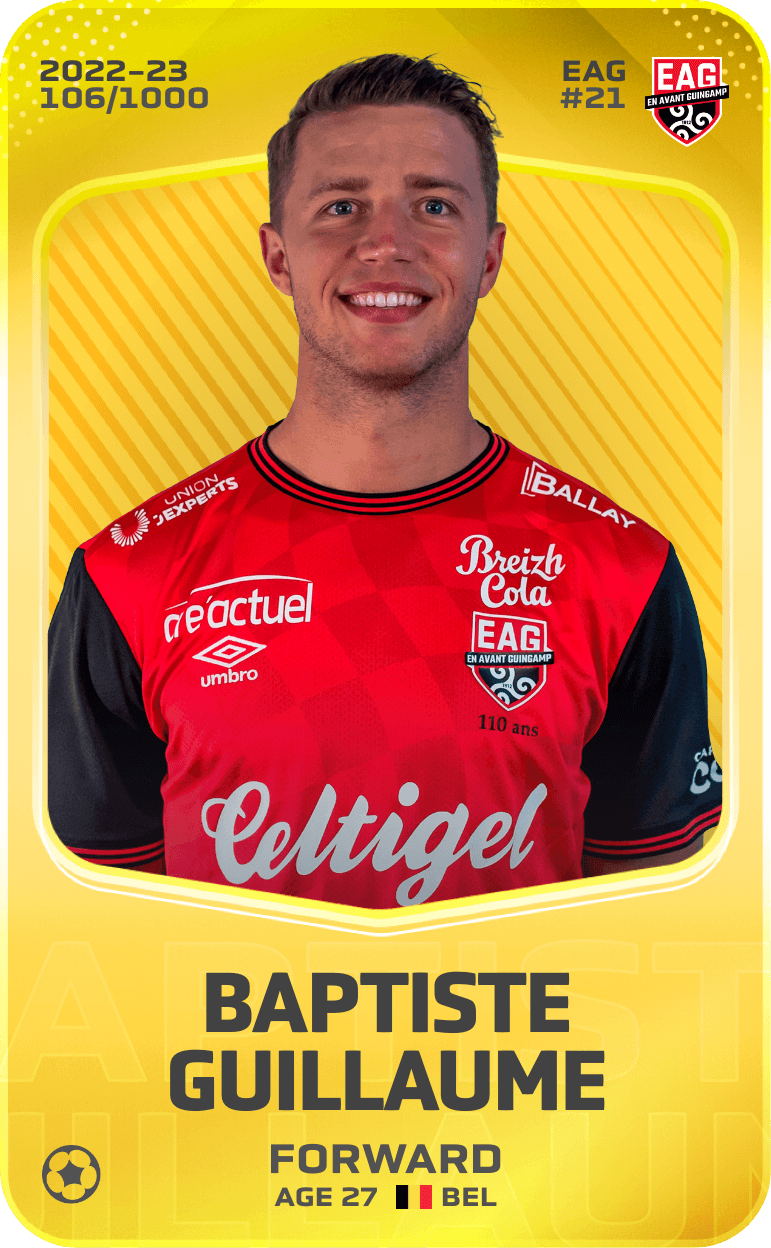 Baptiste Guillaume 2022-23 • Limited 106/1000