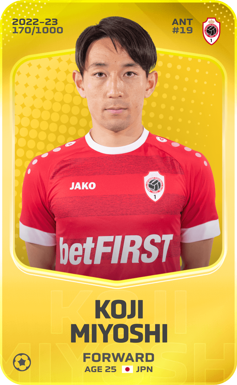 Koji Miyoshi 2022-23 • Limited 170/1000