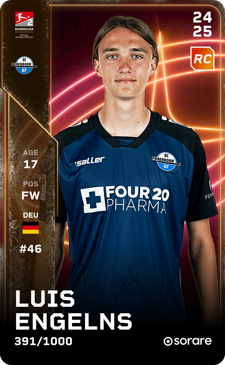 Luis Engelns 2024-25 • Limited 391/1000