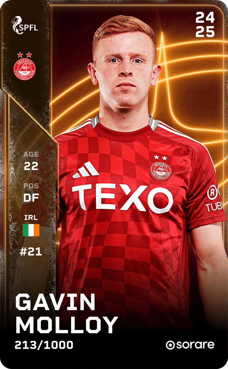 Gavin Molloy 2024-25 • Limited 213/1000