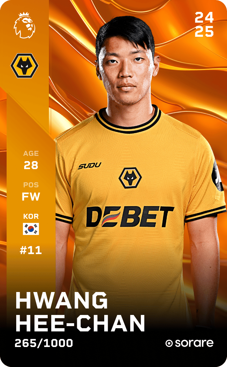 Hwang Hee-Chan 2024-25 • Limited 265/1000