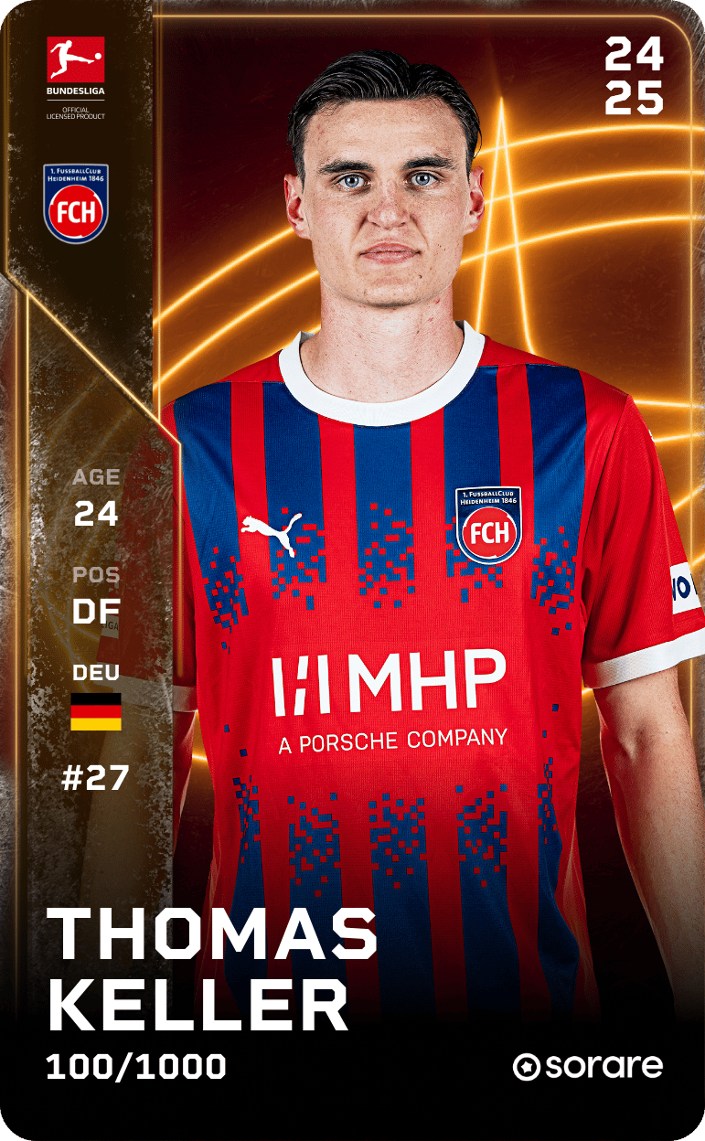 Thomas Keller 2024-25 • Limited 100/1000