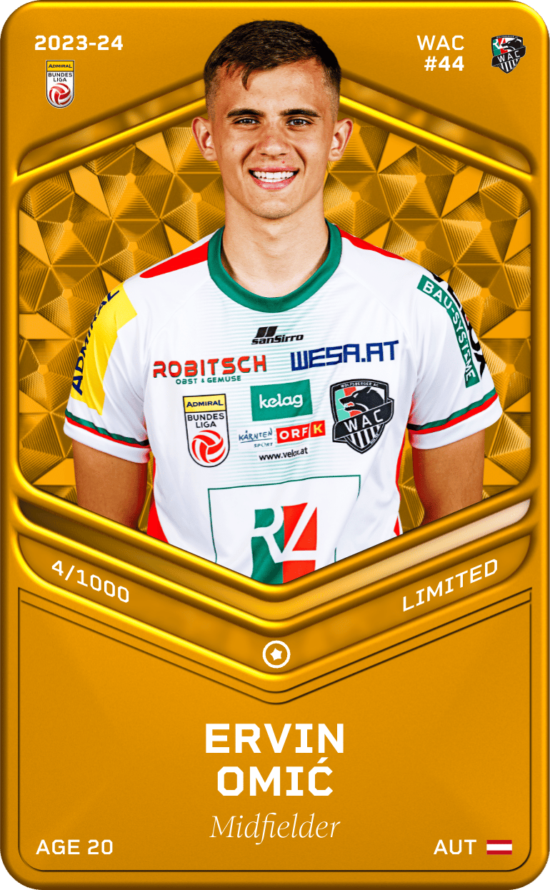 Ervin Omić 2023-24 • Limited 4/1000