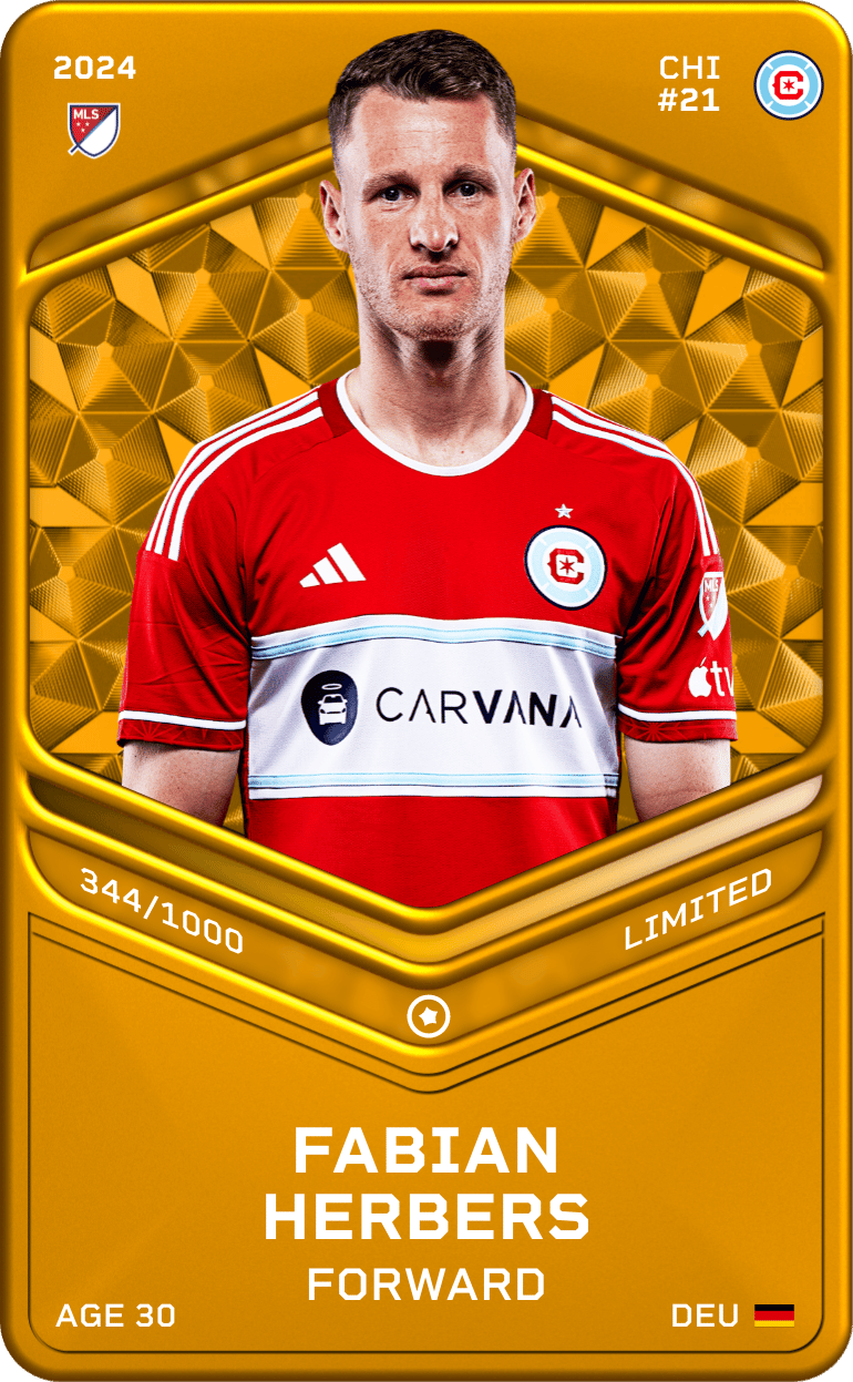 Fabian Herbers 2024-25 • Limited 344/1000