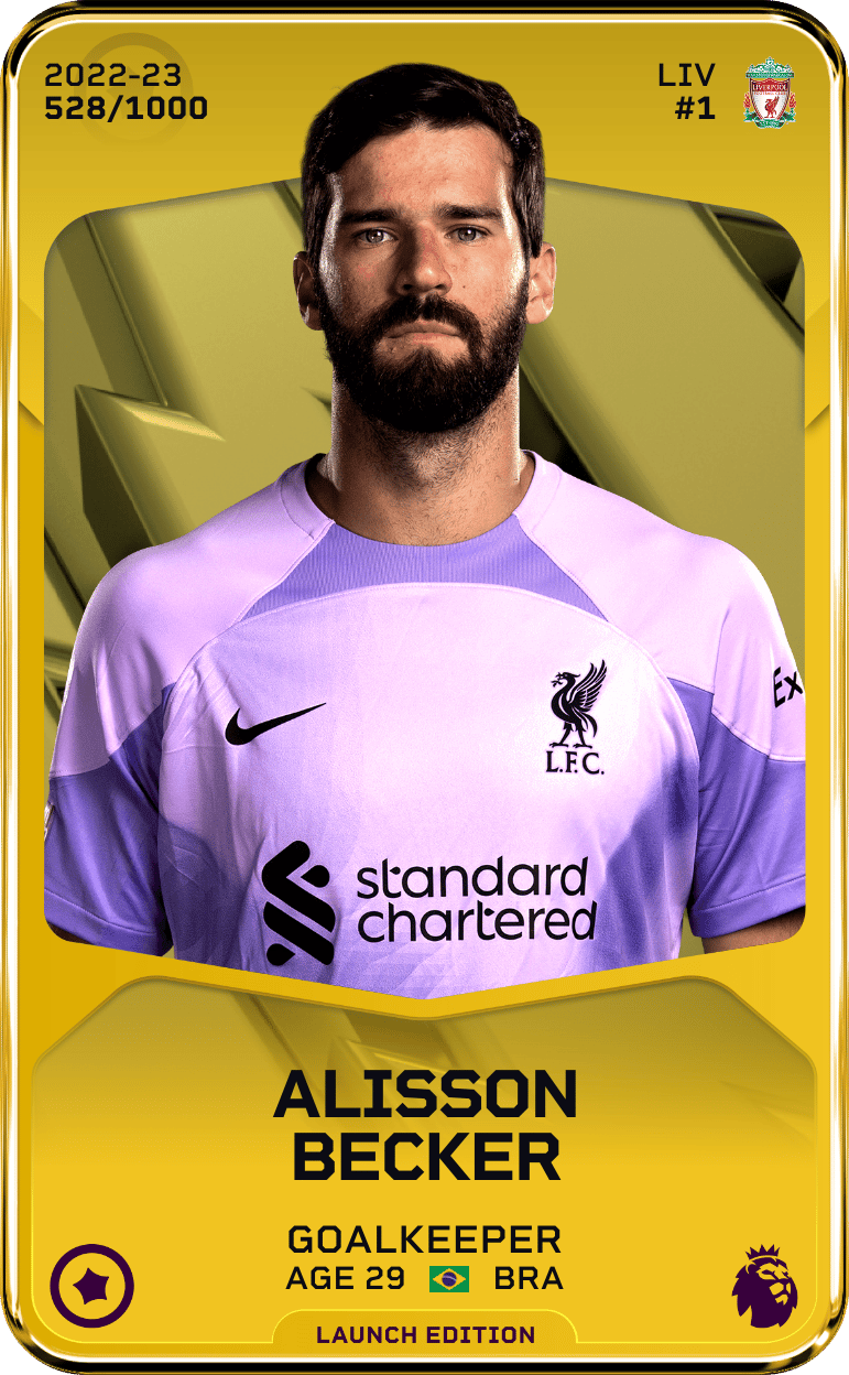 Alisson Becker 2022-23 • Limited 528/1000