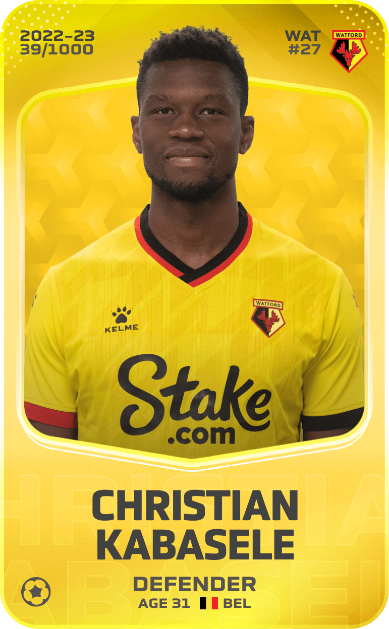Christian Kabasele 2022-23 • Limited 39/1000