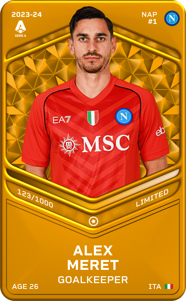 Alex Meret 2023-24 • Limited 123/1000