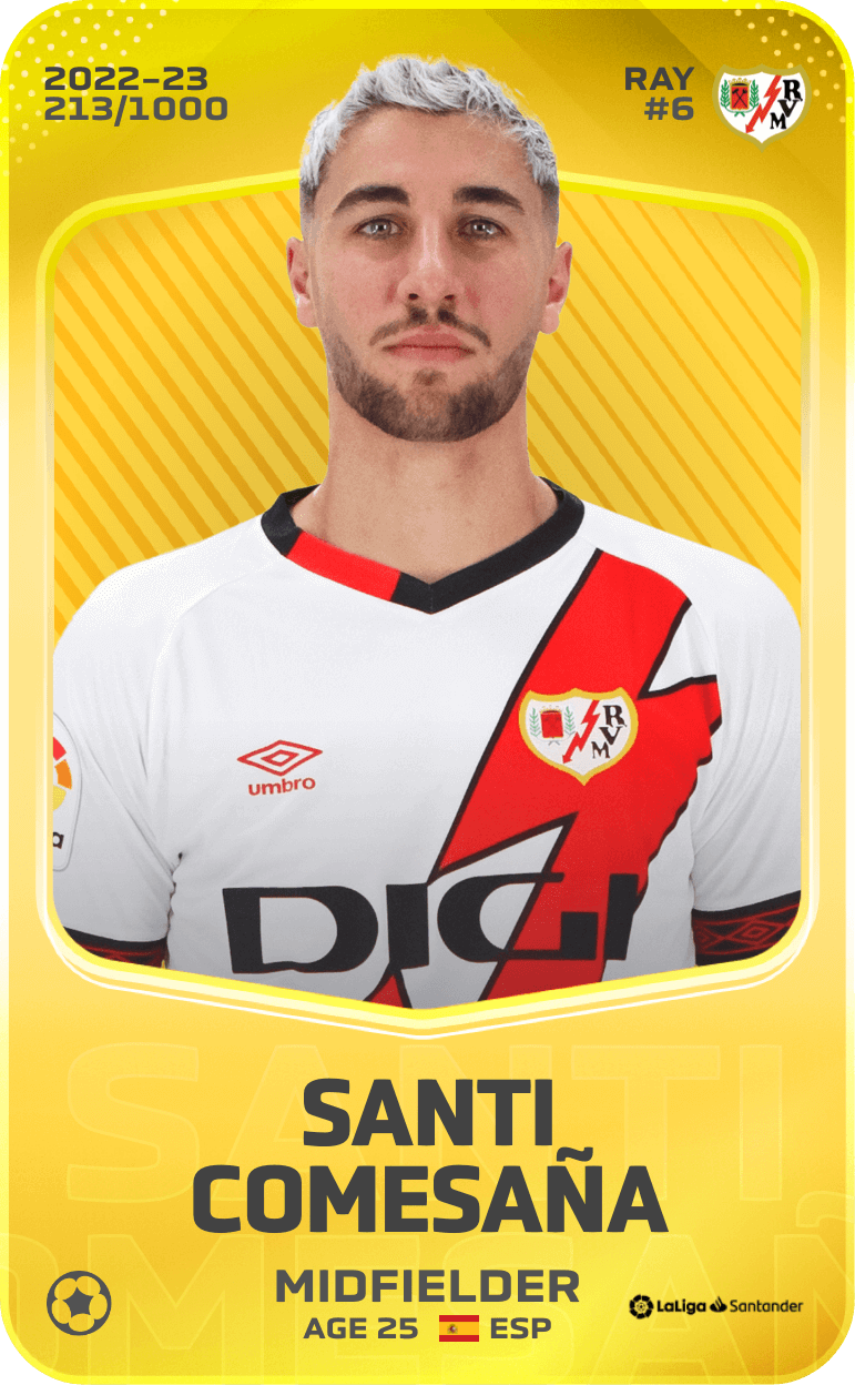 Santi Comesaña 2022-23 • Limited 213/1000