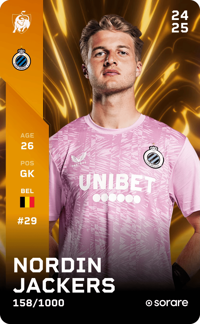 Nordin Jackers 2024-25 • Limited 158/1000