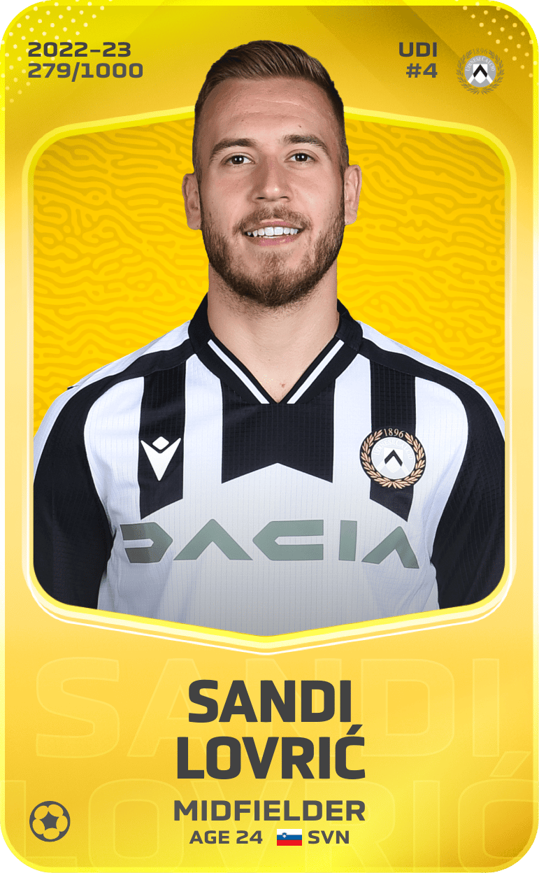 Sandi Lovrić 2022-23 • Limited 279/1000