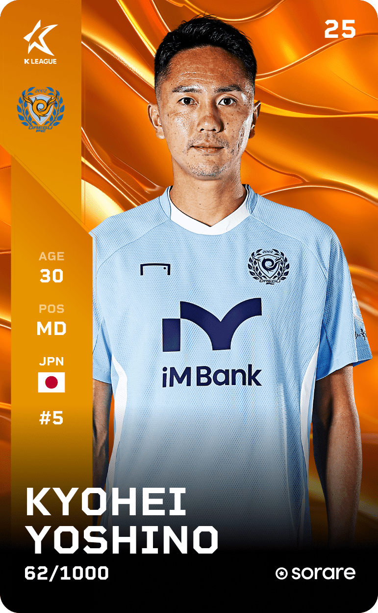 Kyohei Yoshino 2025-26 • Limited 62/1000