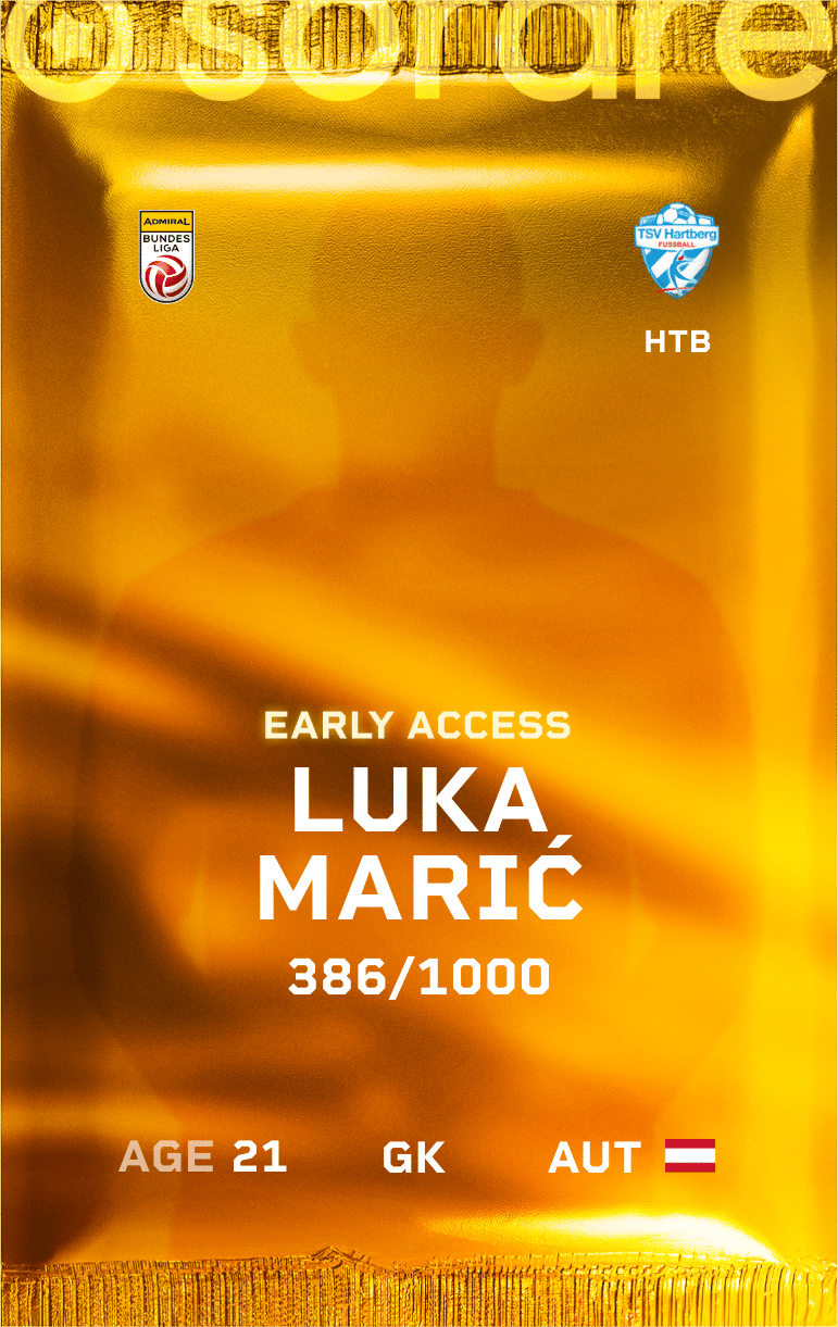 Luka Marić 2024-25 • Limited 386/1000