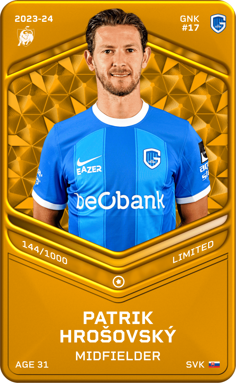 Patrik Hrošovský 2023-24 • Limited 144/1000