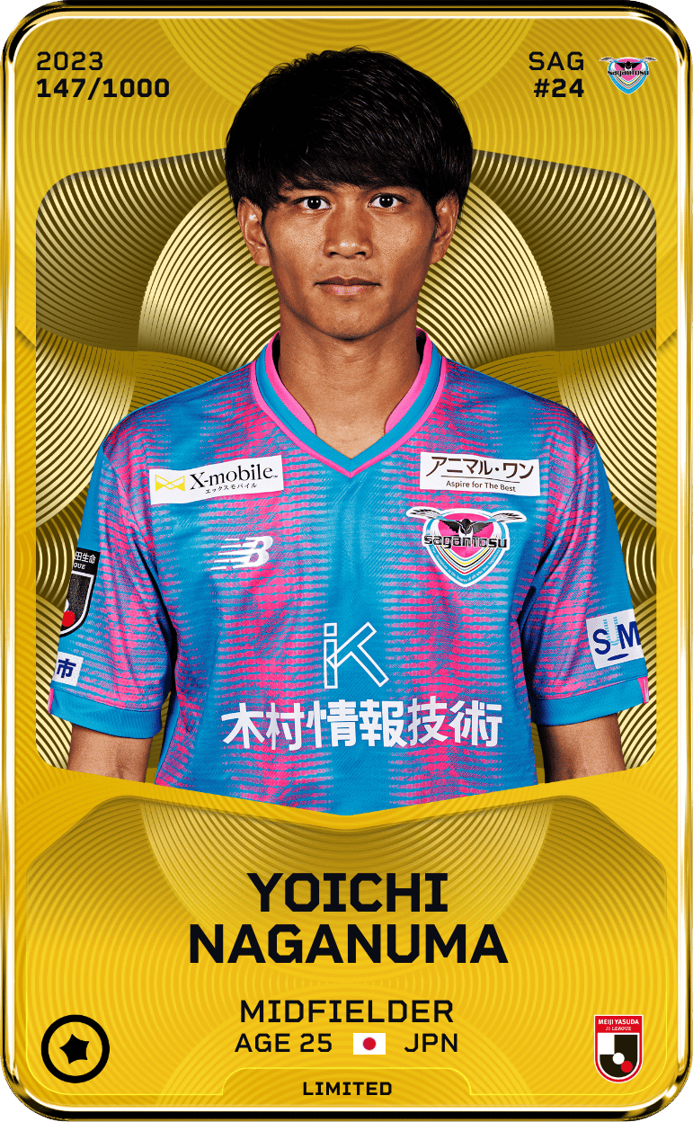 Yoichi Naganuma 2023-24 • Limited 147/1000