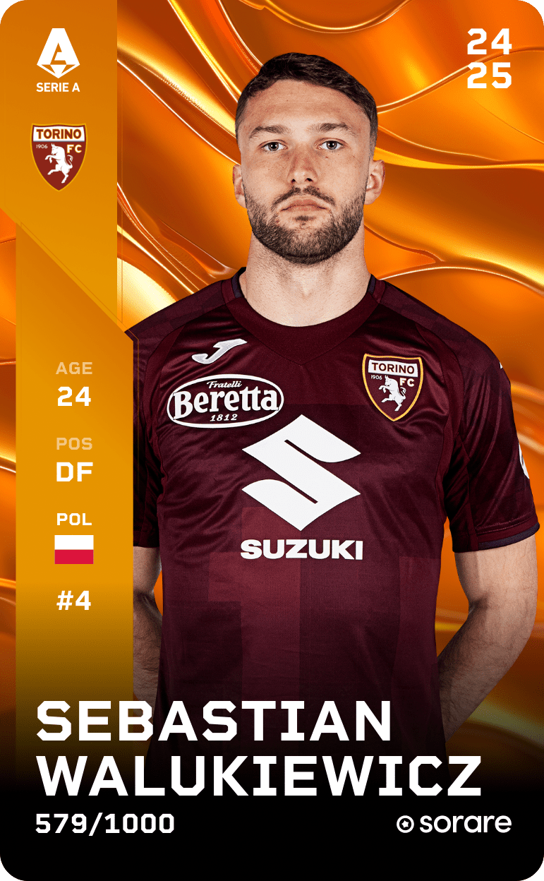 Sebastian Walukiewicz 2024-25 • Limited 579/1000