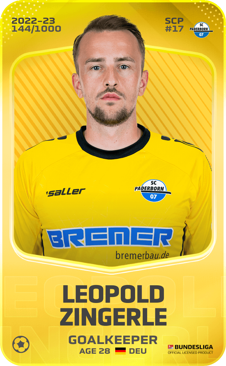 Leopold Zingerle 2022-23 • Limited 144/1000