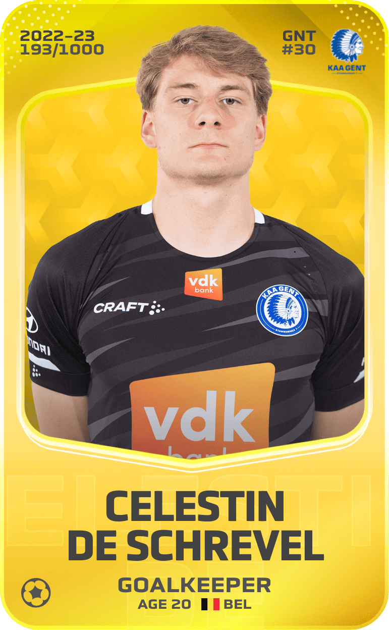 Celestin De Schrevel 2022-23 • Limited 193/1000