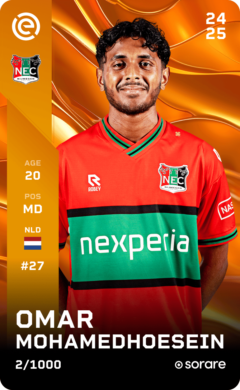 Omar Mohamedhoesein 2024-25 • Limited 2/1000