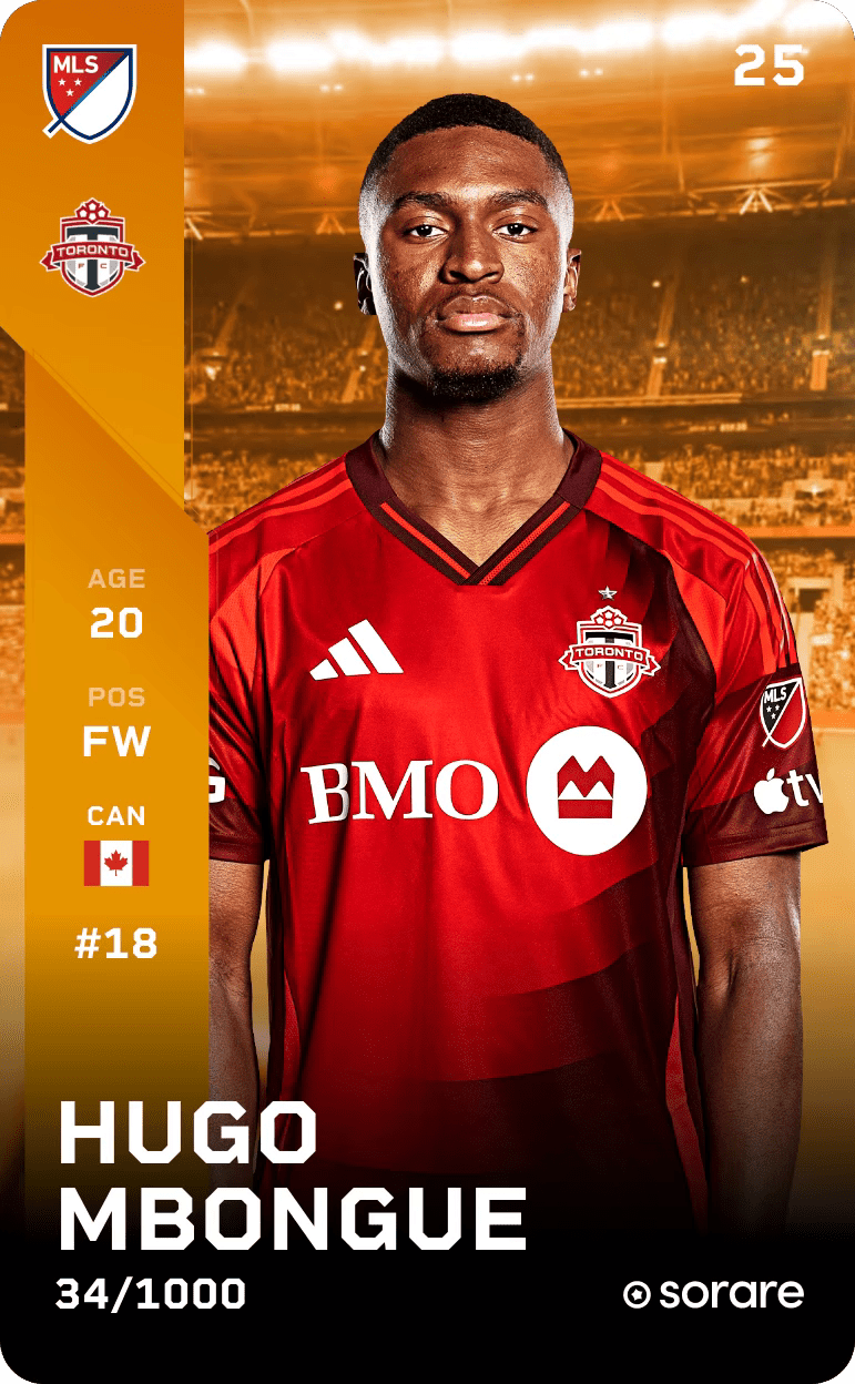Hugo Mbongue 2025-26 • Limited 34/1000