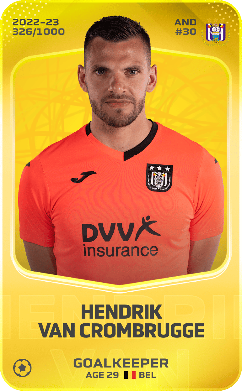 Hendrik Van Crombrugge 2022-23 • Limited 326/1000