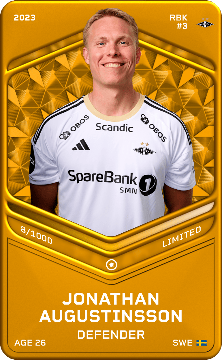 Jonathan Augustinsson 2023-24 • Limited 8/1000