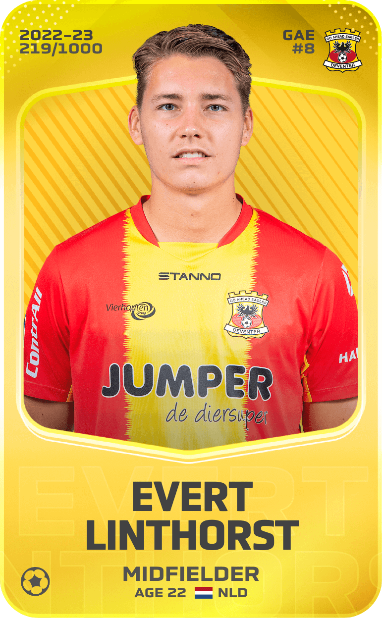 Evert Linthorst 2022-23 • Limited 219/1000