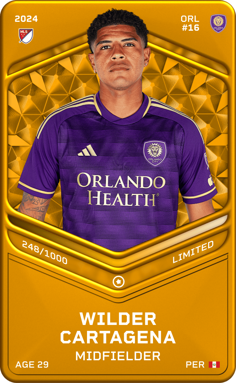 Wilder Cartagena 2024-25 • Limited 248/1000