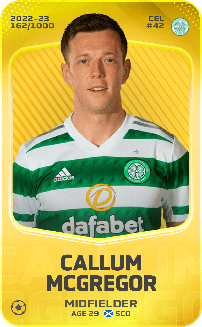 Callum McGregor 2022-23 • Limited 162/1000