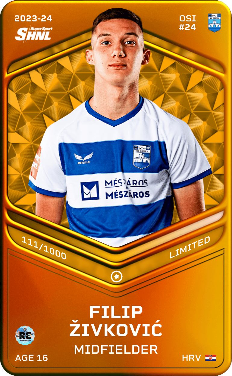Filip Živković 2023-24 • Limited 111/1000