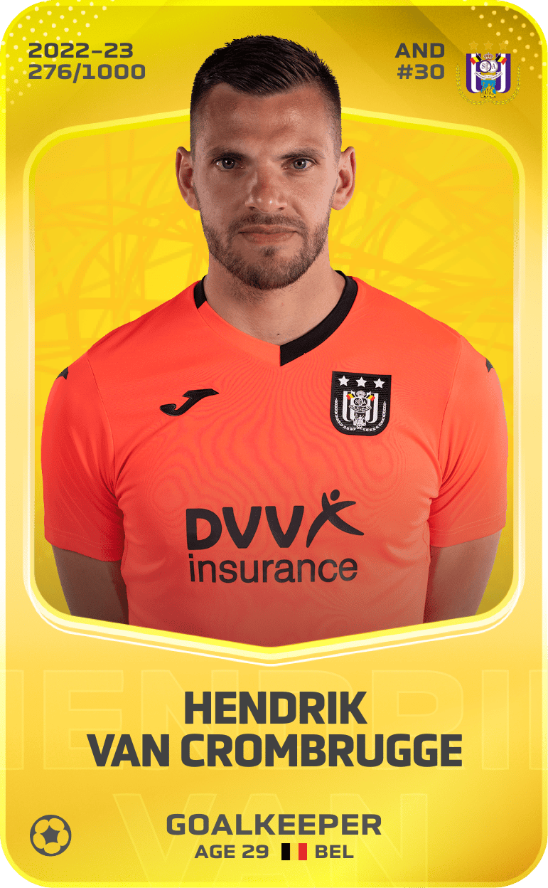 Hendrik Van Crombrugge 2022-23 • Limited 276/1000