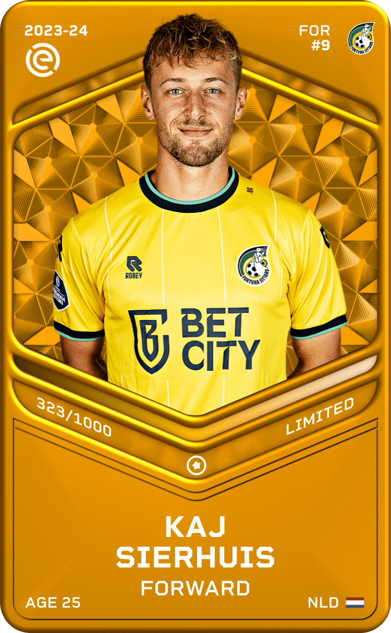Kaj Sierhuis 2023-24 • Limited 323/1000