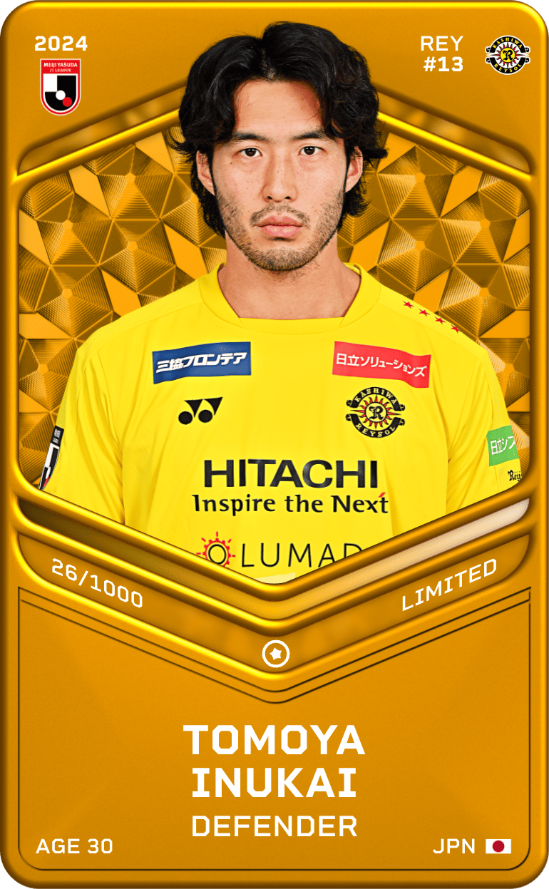 Tomoya Inukai 2024-25 • Limited 26/1000