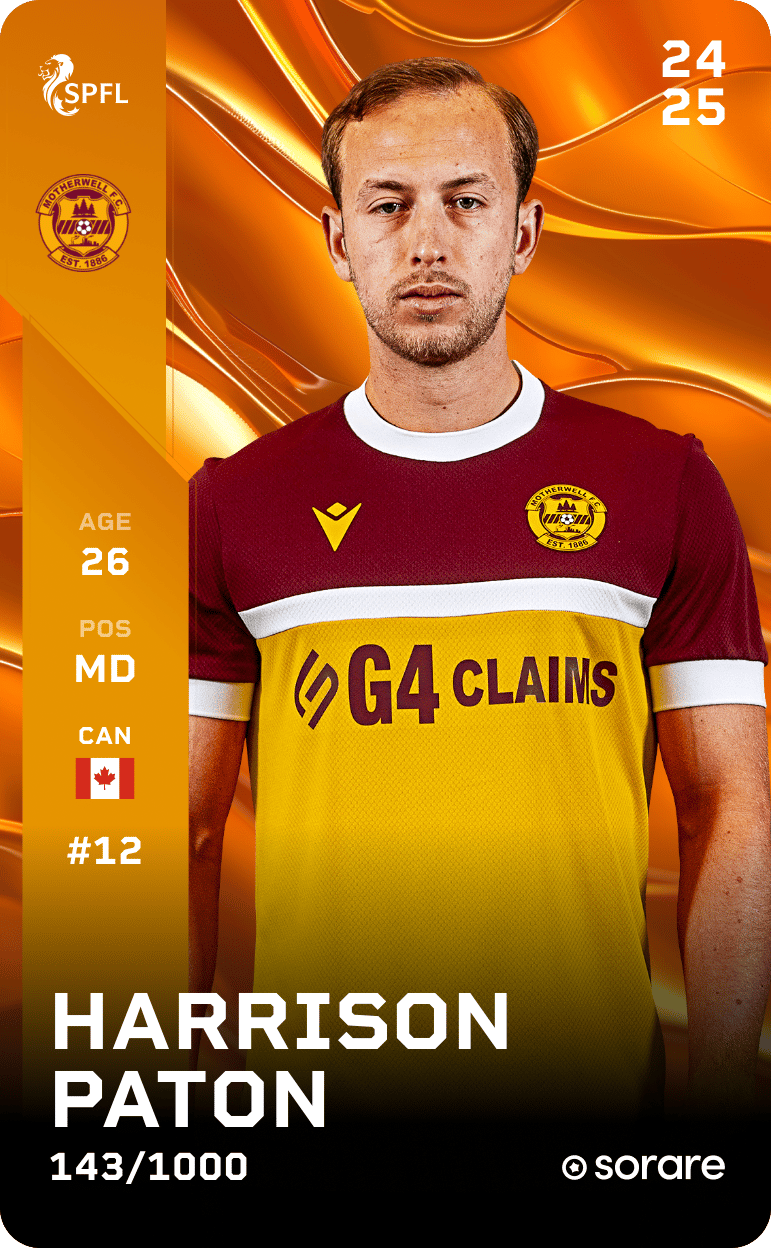 Harrison Paton 2024-25 • Limited 143/1000