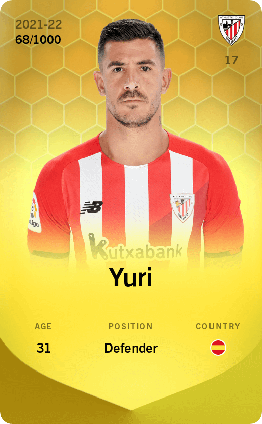 Yuri 2021-22 • Limited 68/1000