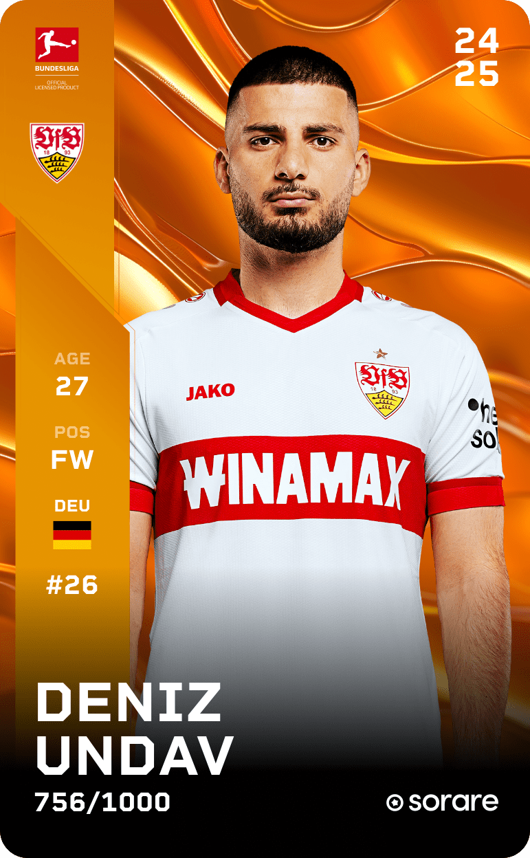 Deniz Undav 2024-25 • Limited 756/1000