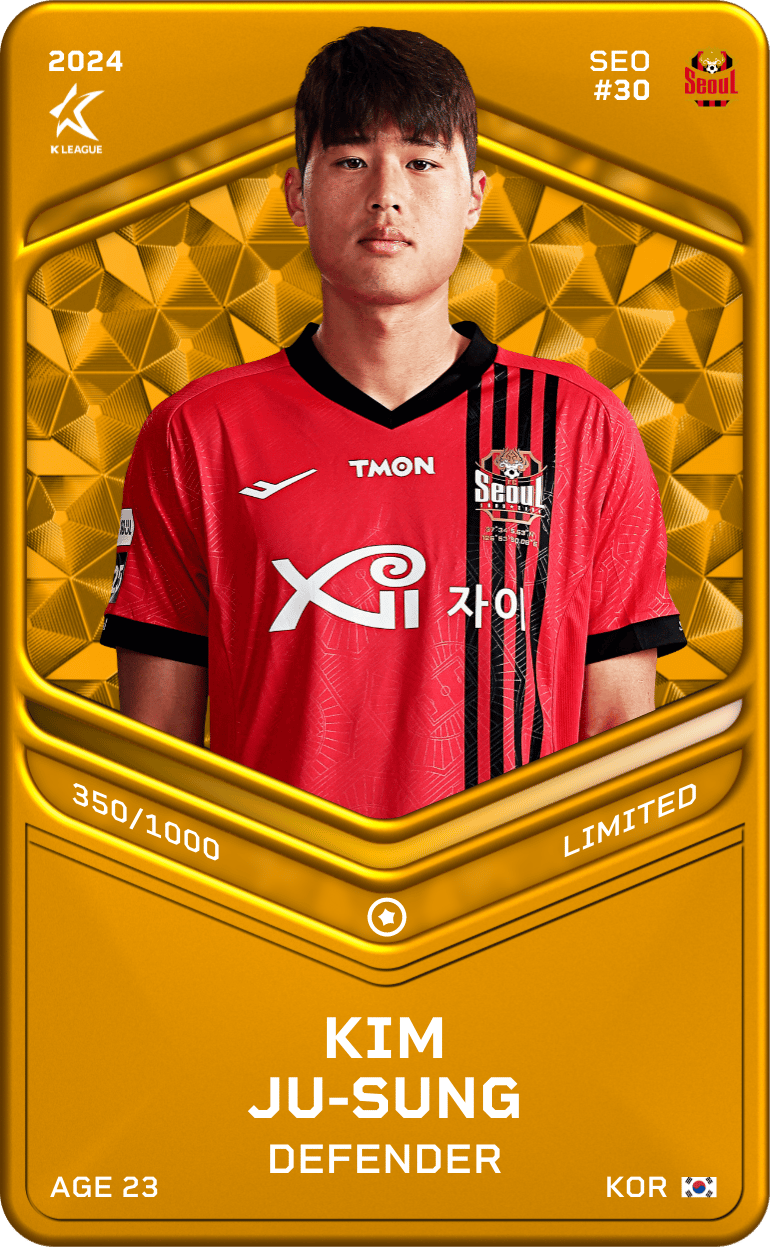 Kim Ju-Sung 2024-25 • Limited 350/1000