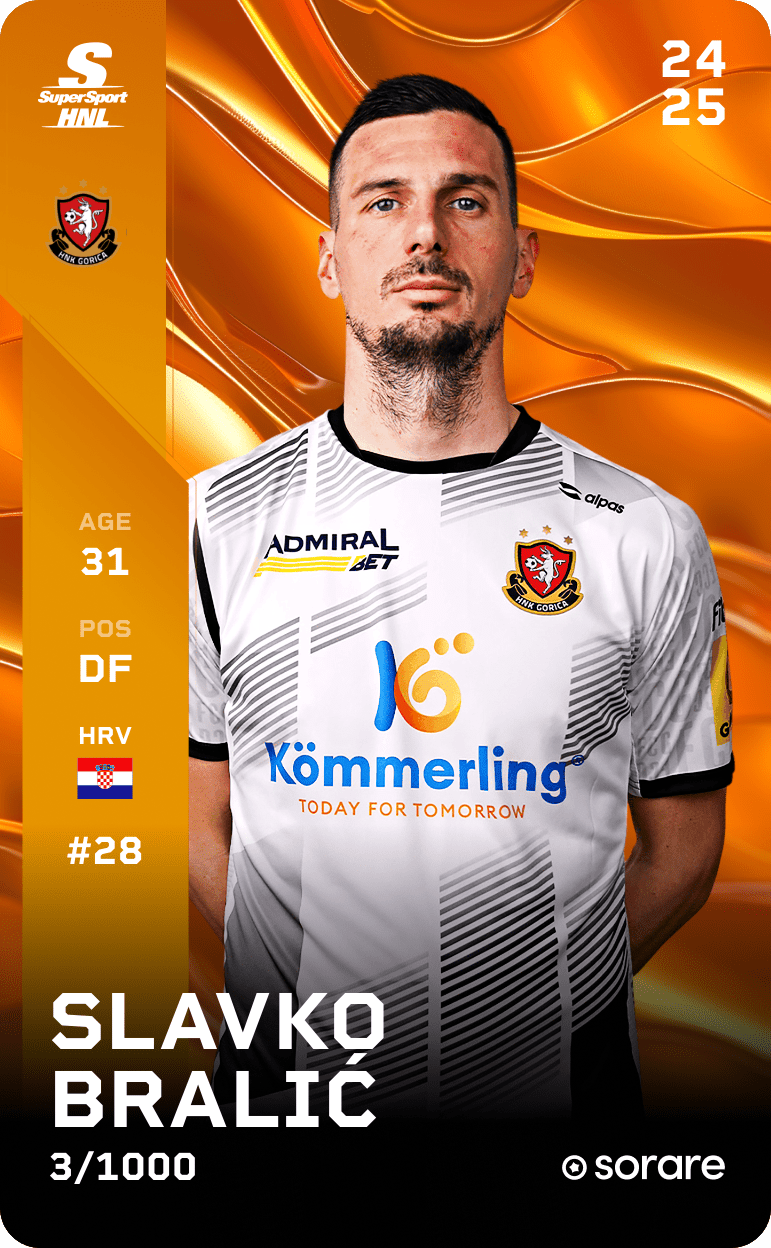 Slavko Bralić 2024-25 • Limited 3/1000