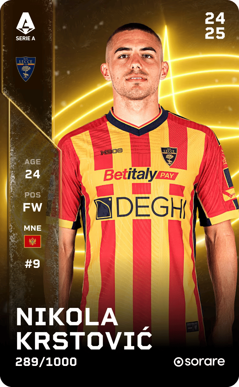 Nikola Krstović 2024-25 • Limited 289/1000