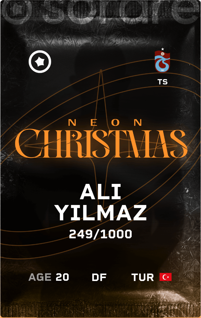 Ali Yılmaz 2024-25 • Limited 249/1000