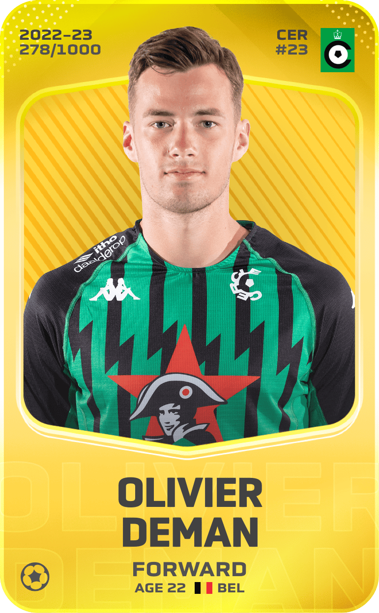 Olivier Deman 2022-23 • Limited 278/1000