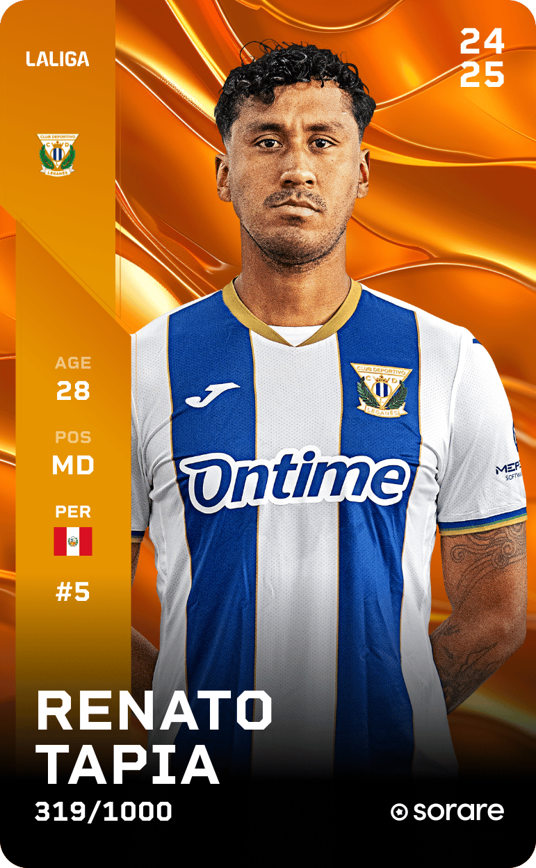 Renato Tapia 2024-25 • Limited 319/1000