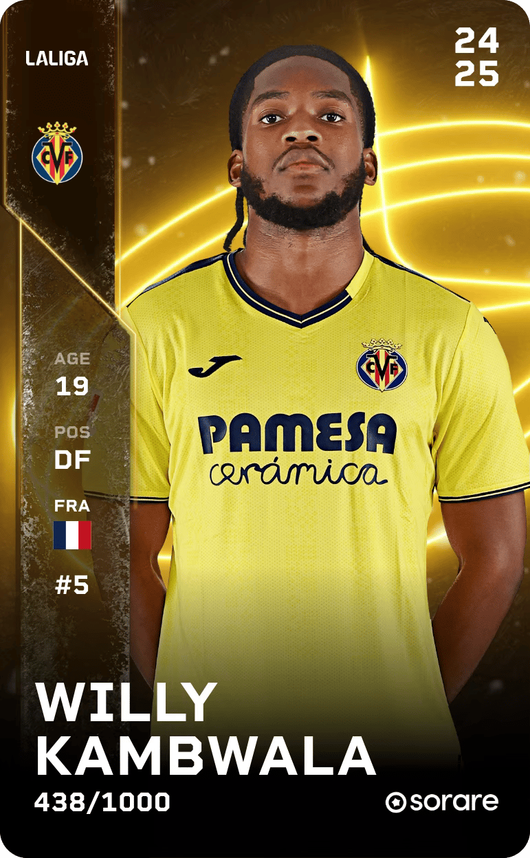 Willy Kambwala 2024-25 • Limited 438/1000