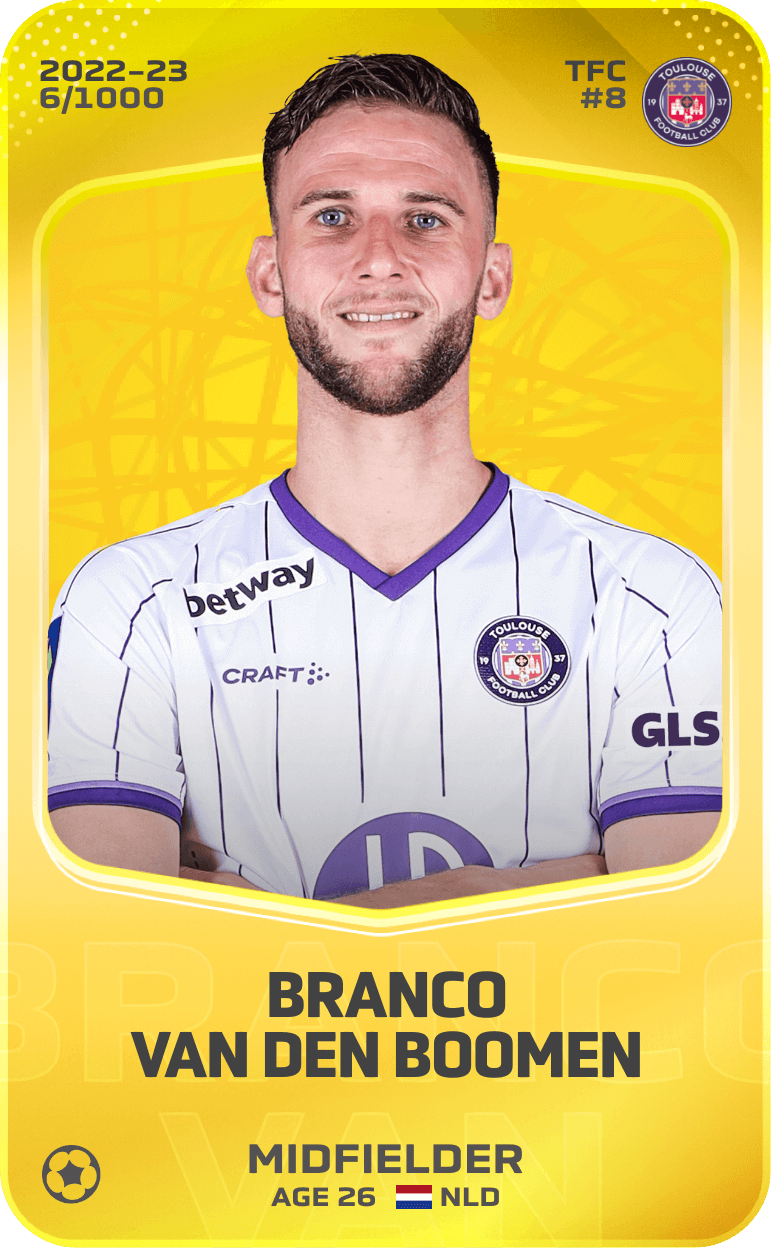 Branco van den Boomen 2022-23 • Limited 6/1000