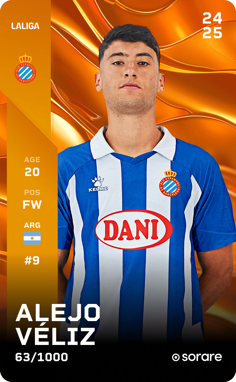Alejo Véliz 2024-25 • Limited 63/1000