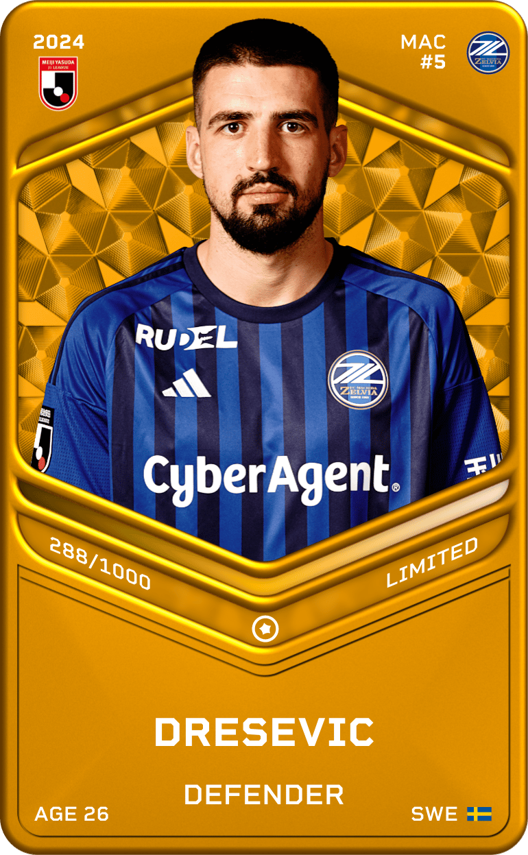 Ibrahim Dresevic 2024-25 • Limited 288/1000