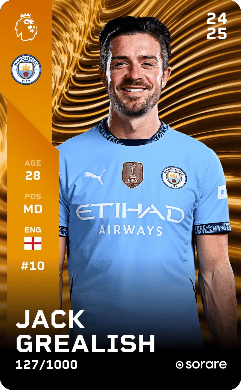 Jack Grealish 2024-25 • Limited 127/1000