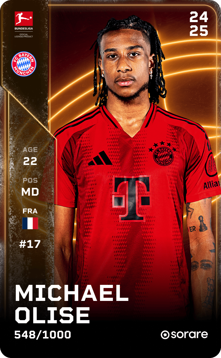 Michael Olise 2024-25 • Limited 548/1000